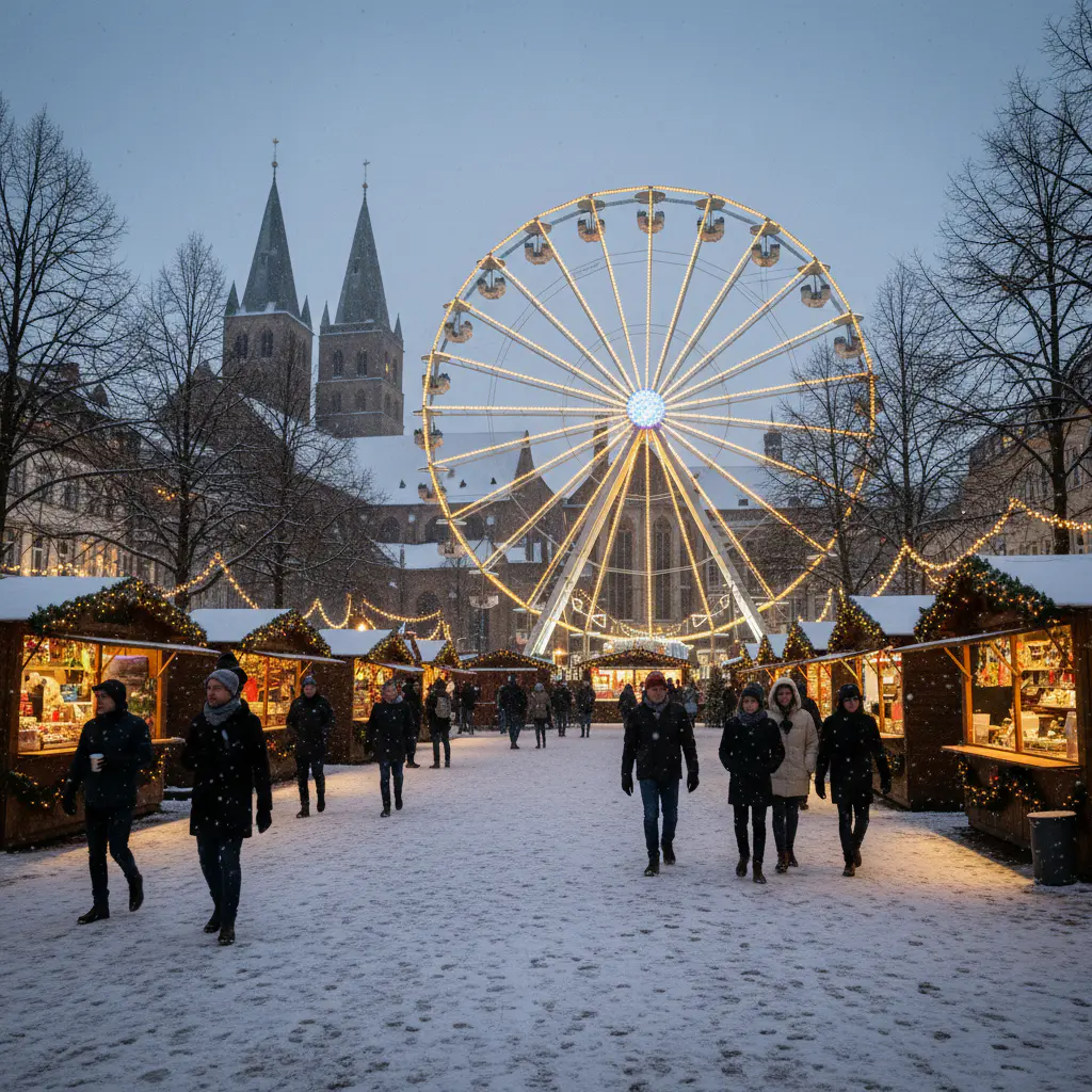 Maastricht in de winter